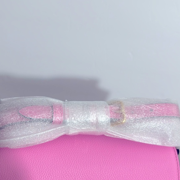 NEW $1800 Versace paradise hot Pink and Gold Medusa yummy leather Crossbody - Picture 9 of 10